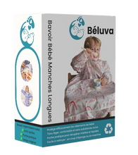 Charger l&#39;image dans la galerie, Bavoir Bébé Manches Longues – Repas Sans Dégâts
